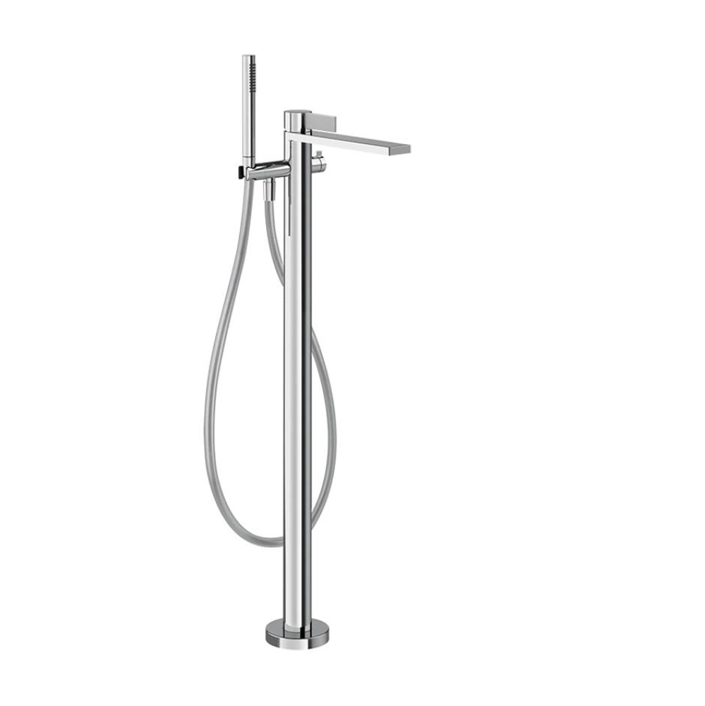 TRIM PARTS ONLY Floor-mounted tub filler. DIAMANTATO