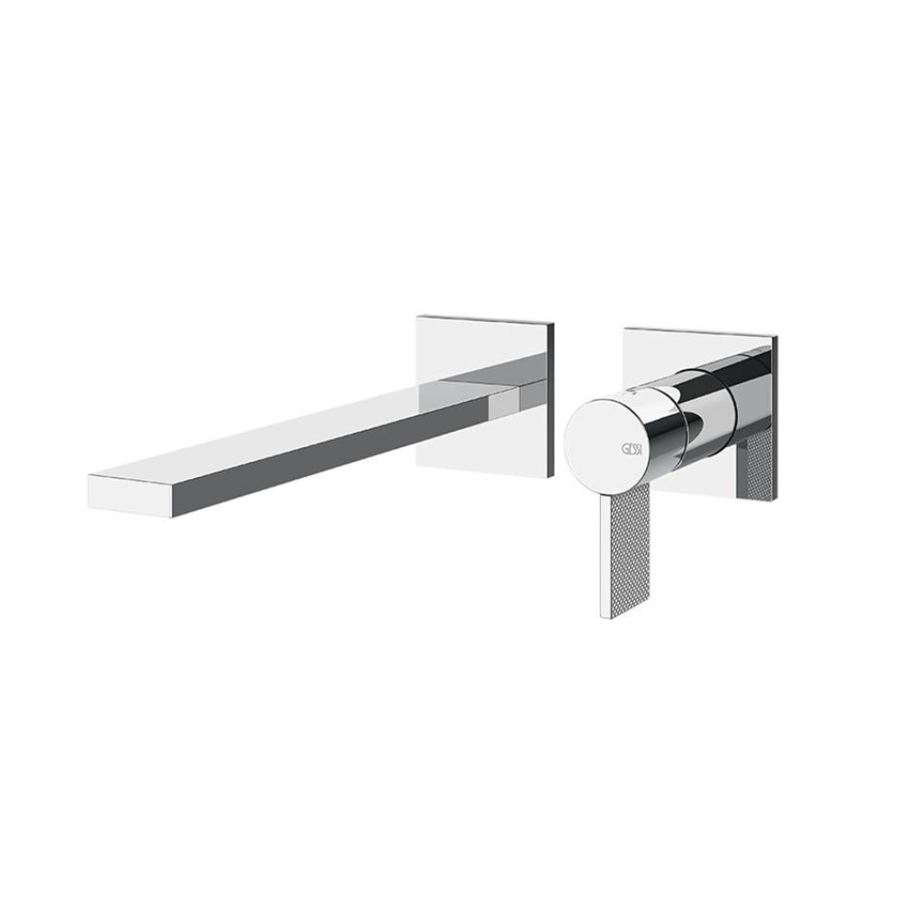 TRIM PARTS ONLY Wall-mounted washbasin mixer trim. DIAMANTATO