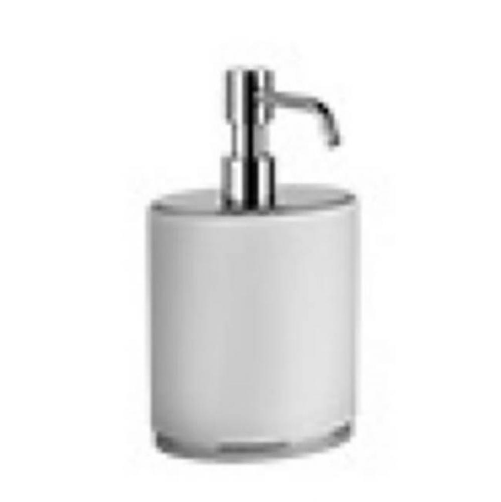 Standing Liquid Soap Dispenser In Ceramic