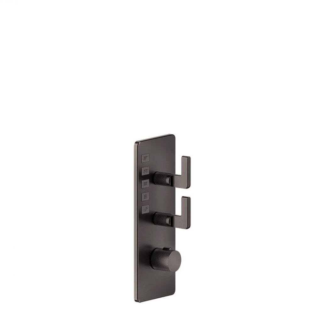 Trim Parts Only External Parts For 5-Way Thermostatic Diverter With Volume Control - L Handles