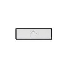 Gessi 02769-031 - Push-botton plate with HANDSHOWER symbol. For Linear & Shelf Hi-Fi.
