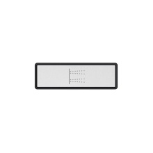 Gessi 02770-031 - Push-botton plate with BODY JETS symbol. For Linear & Shelf Hi-Fi.
