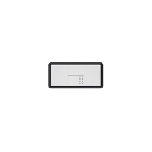 Gessi 02780-031 - Push-botton plate with FOOT SPOUT symbol. For item 63006.