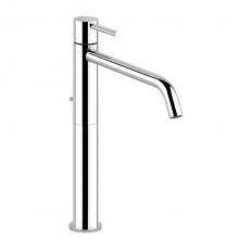 Gessi 18605-031 - Tall Single Lever Washbasin Mixer With Pop-Up Assembly