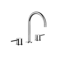 Gessi 18614#031 - Widespread washbasin mixer without pop-up assembly