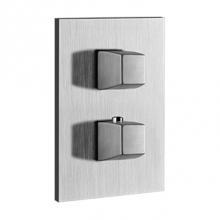 Gessi 31295-031 - Trim Parts Only External Parts For 2-Way Diverter Thermostatic And Volume