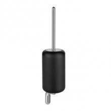 Gessi 38020-031 - Wall-Mounted Ceramic Toilet Brush Holder - Black Gres