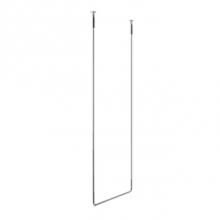 Gessi 38143-031 - Ceiling Mounted Towel Bar, 2' 3/16'' Wide X 5' 3'' Long