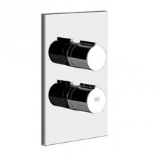 Gessi 38793-031 - Trim Parts Only External Parts For Thermostatic With Single Volume Control