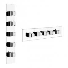 Gessi 39776-031 - Trim Parts Only External Parts For Thermostatic With 4 Volume