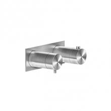 Gessi 54034-239 - Trim Parts Only External Parts For 2-Way Diverter Thermostatic And Volume Control