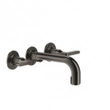 Gessi 58094-031 - Trim Parts Only Wall-Mounted Three-Hole Bath Mixer With Spout