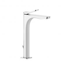 Gessi 59003-031 - Tall Single Lever Washbasin Mixer With Pop-Up Assembly