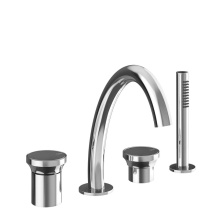 Gessi 66037#031 - Four-hole roman tub set.