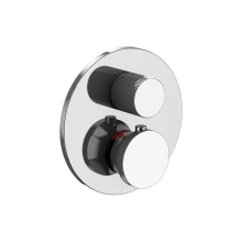 Gessi 66135#031 - TRIM PARTS ONLY External parts for 2-way diverter thermostatic and volume control