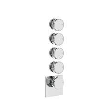 Gessi 66214#031 - TRIM PARTS ONLY External parts for thermostatic with 4 volume controls