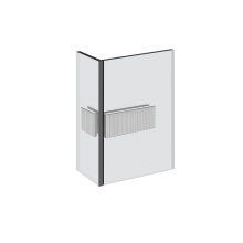 Gessi 67507#031 - Angular Glass-Glass clamp. RIGATO