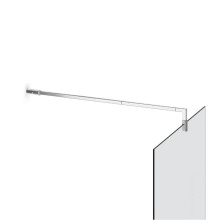 Gessi 67673#031 - Stabilization arm for frameless shower enclosure. Customizable length. DIAMANTATO.