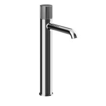 Gessi 70504#031 - Tall single lever washbasin mixer without pop-up assembly. RIGATO