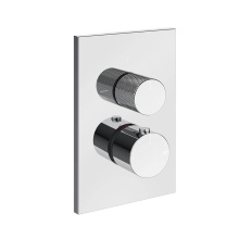 Gessi 73633#031 - TRIM PARTS ONLY External parts for thermostatic with single volume control. DIAMANTATO