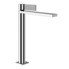 Gessi 73653#031 - Tall single lever washbasin with Stop&Go assembly. DIAMANTATO