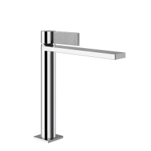 Gessi 73655#031 - Medium single lever washbasin with Stop&Go assembly. DIAMANTATO