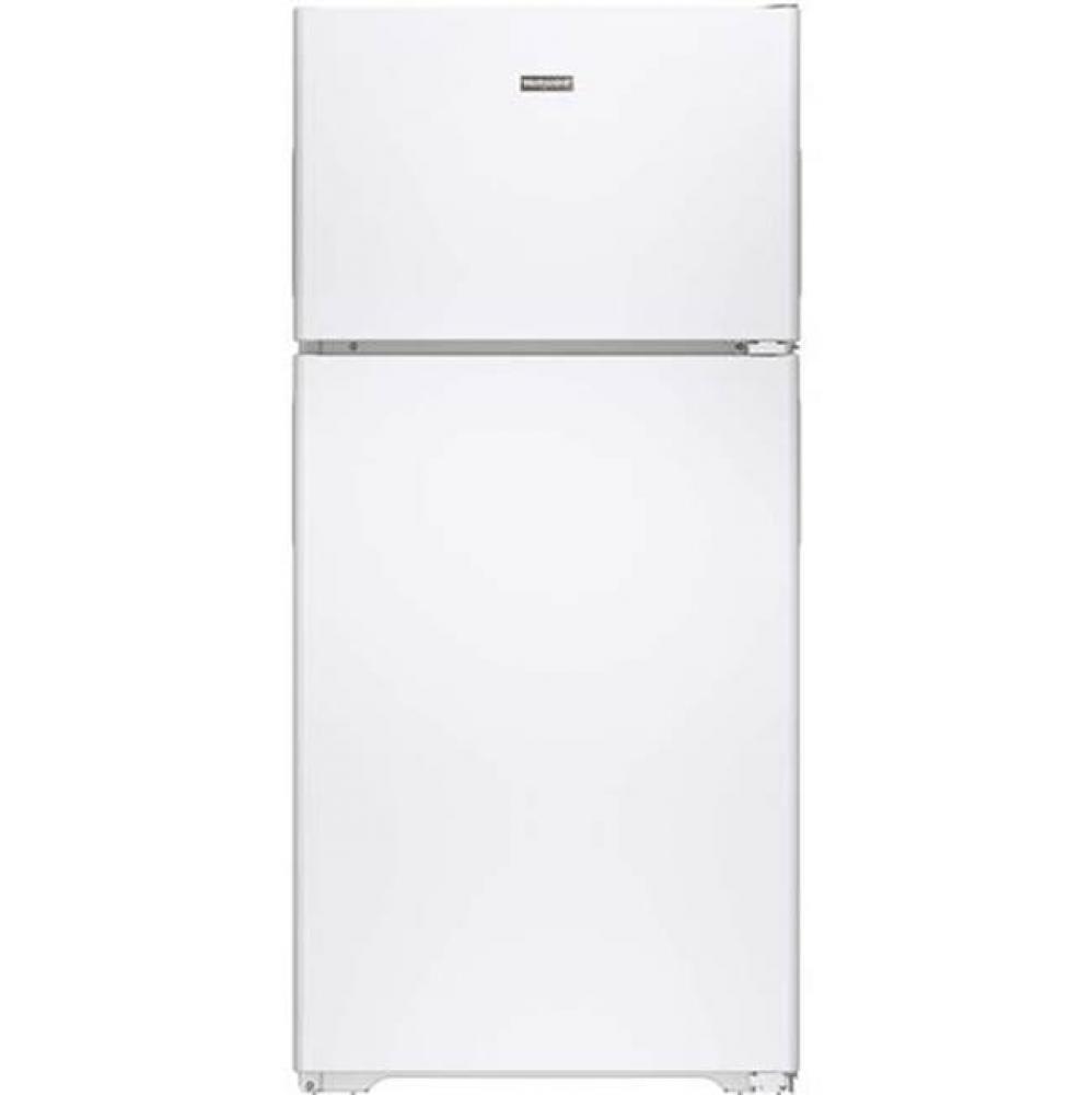 Hotpoint ENERGY STAR 14.6 Cu. Ft. Recessed Handle Top-Freezer