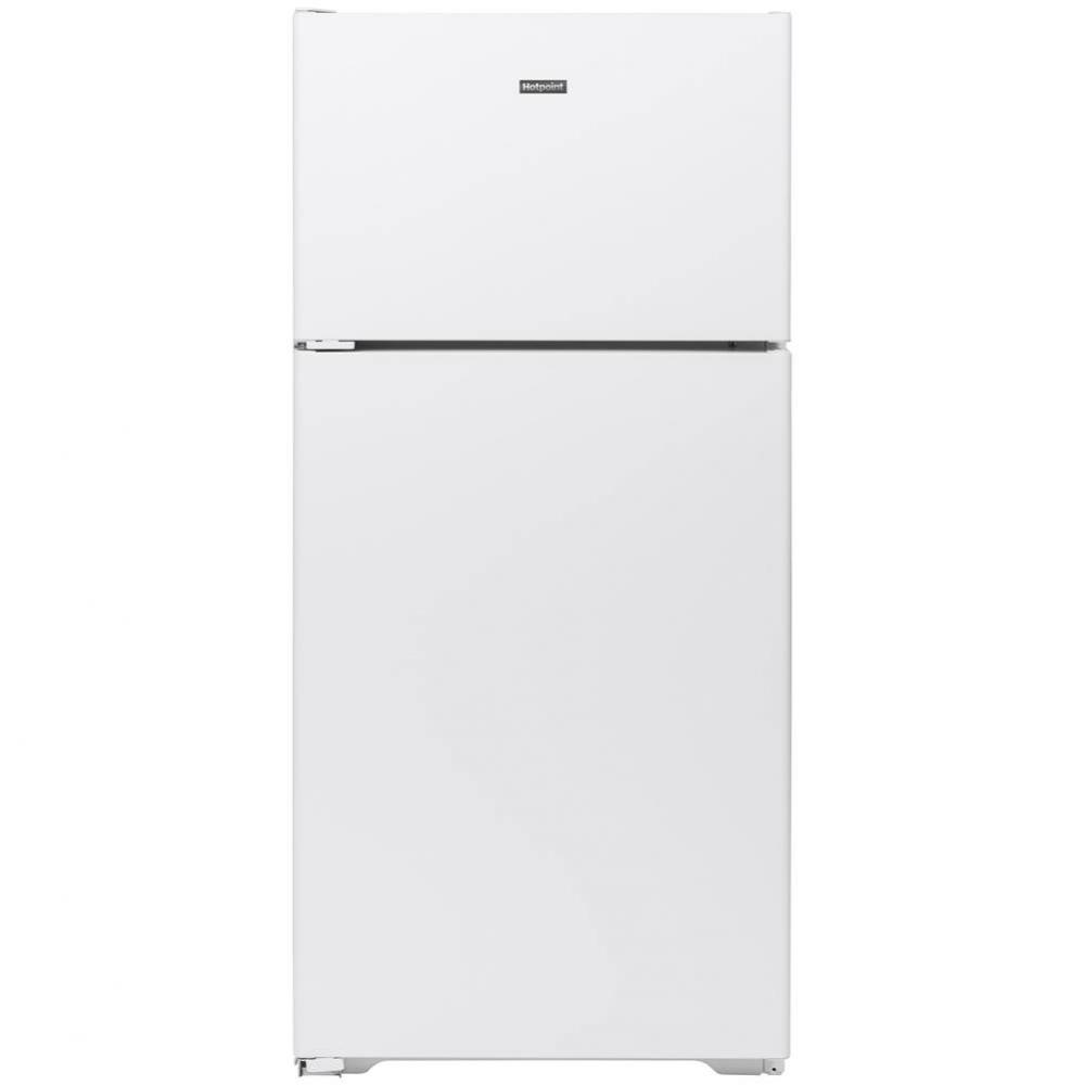 Hotpoint 15.6 Cu. Ft. Recessed Handle Top-Freezer Refrigerator