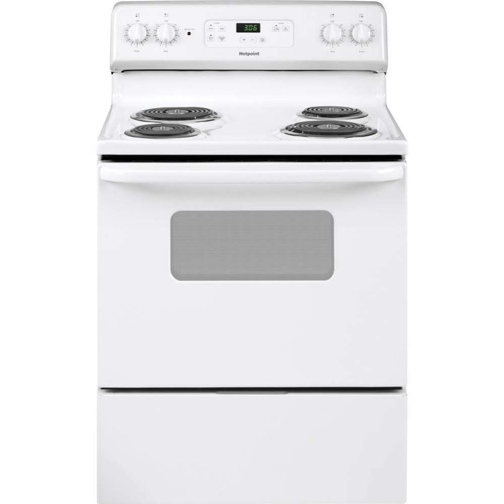 Hotpoint 30'' Free-Standing Standard Clean Electric Range