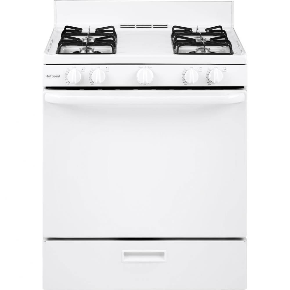 Hotpoint 30'' Free-Standing Gas Range