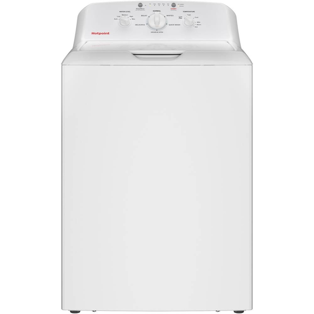 Hotpoint 4.0 cu. ft. Capacity Washer with Stainless Steel Basket,Cold Plus and Water Level Control