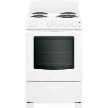 Hotpoint RAS240DMWW - Hotpoint 24'' Electric Free-Standing Front-Control Range