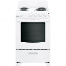 Hotpoint RAS300DMWW - Hotpoint 24'' Free-Standing Front-Control Electric Range