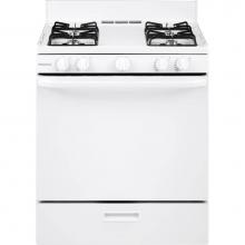 Hotpoint RGBS100DMWW - Hotpoint 30'' Free-Standing Gas Range