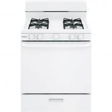 Hotpoint RGBS300DMWW - Hotpoint 30'' Free-Standing Gas Range