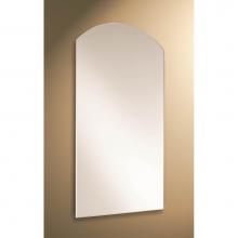 GlassCrafters C-AFM-2030 - 20'' x 30'' Decorative Frameless Arched Flat Mirror