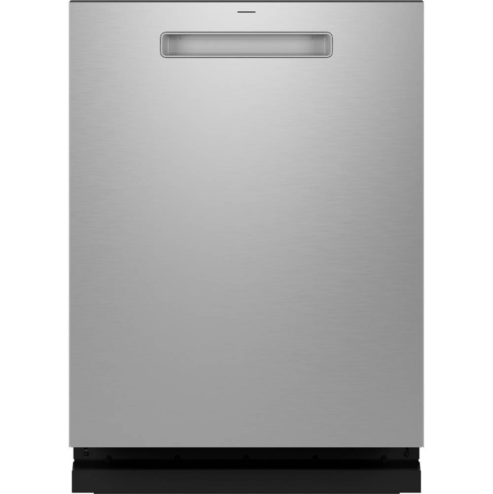 GE Profile ENERGY STAR Fingerprint Resistant Top Control Stainless Interior Dishwasher with Microb