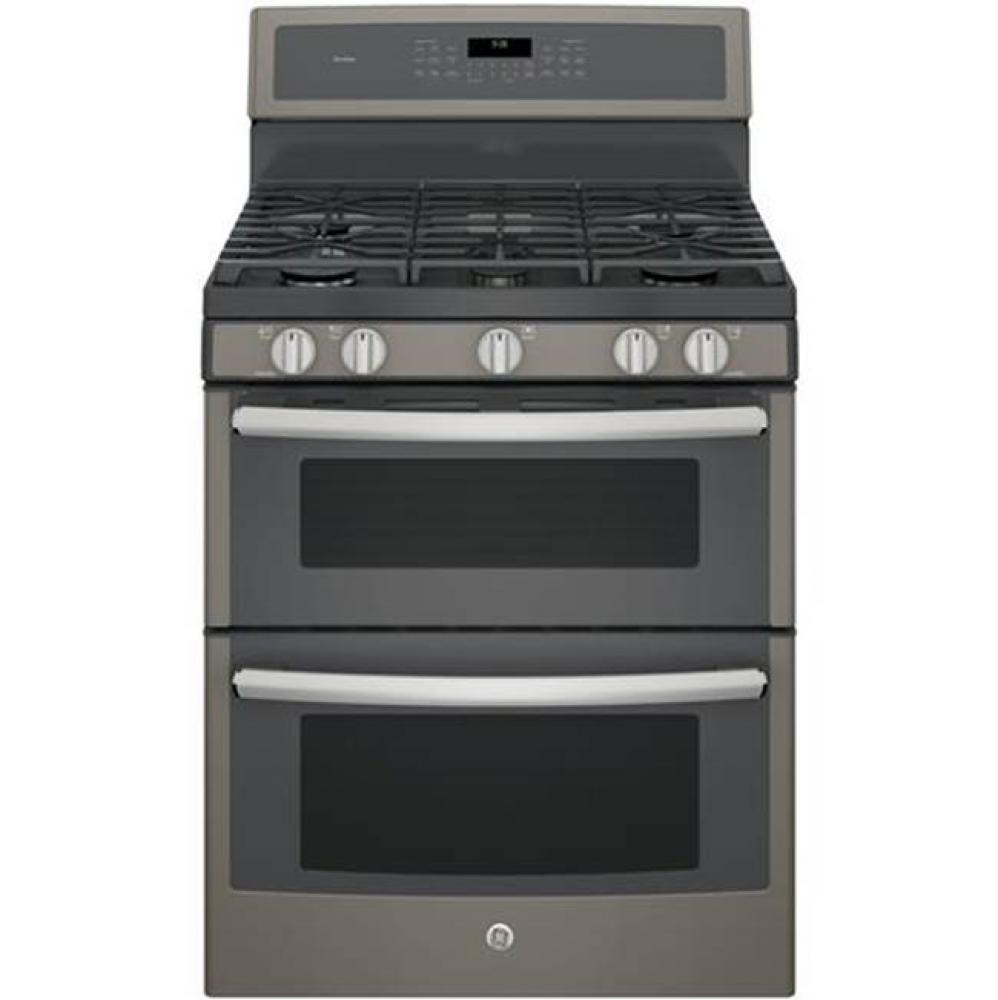 GE Profile? Series 30'' Free-Standing Gas Double Oven Convection