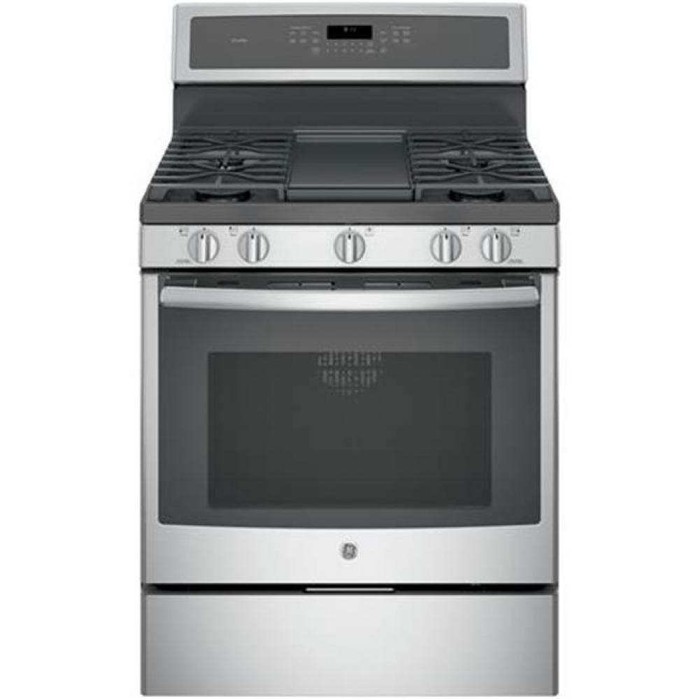 GE Profile 30'' Free-Standing Gas Convection Range