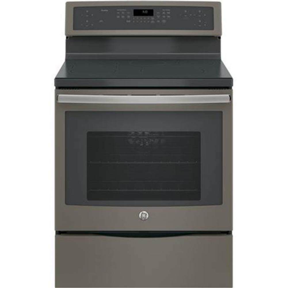 GE Profile? Series 30'' Free-Standing Convection Range with