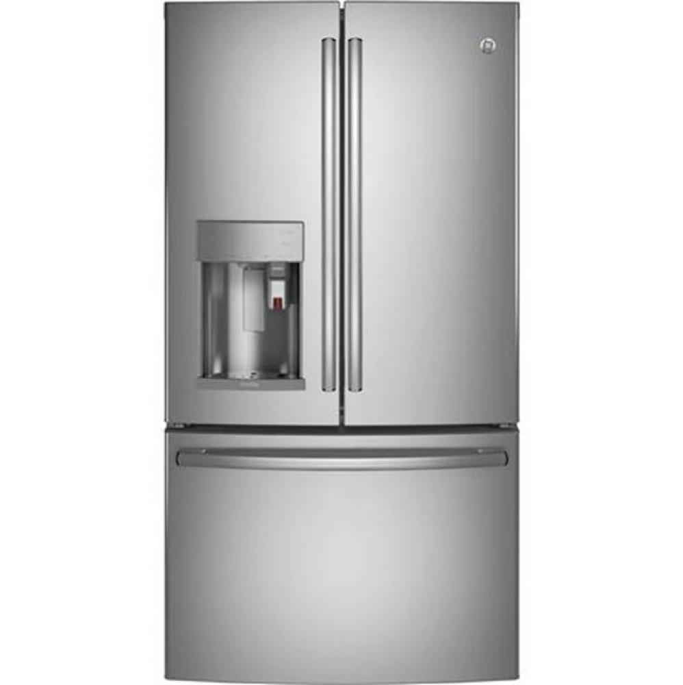 GE Profile? Series ENERGY STAR 22.2 Cu. Ft. Counter-Depth French-Door Refrigerator with Keurig
