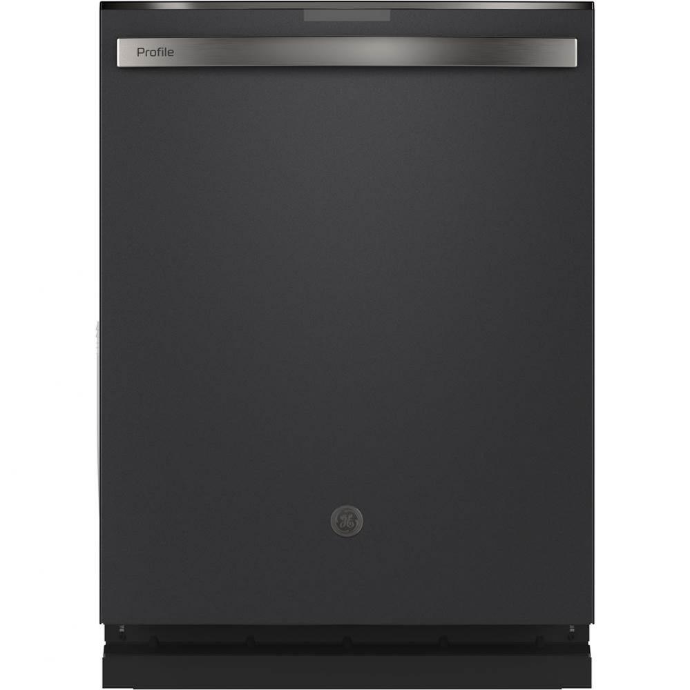 GE Profile Stainless Steel Interior Dishwasher with Hidden Controls