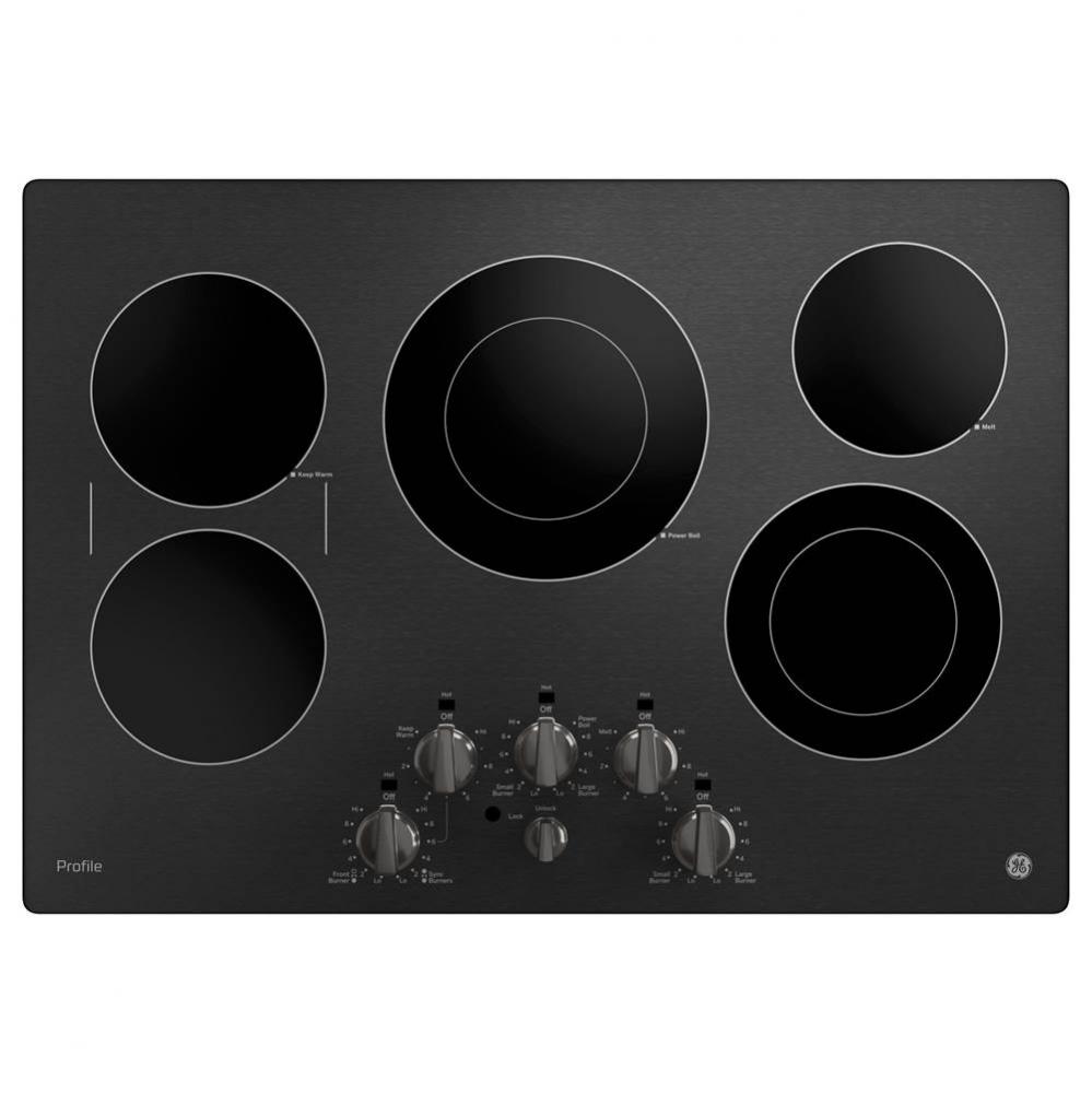 GE Profile 30'' Built-In Knob Control Electric Cooktop
