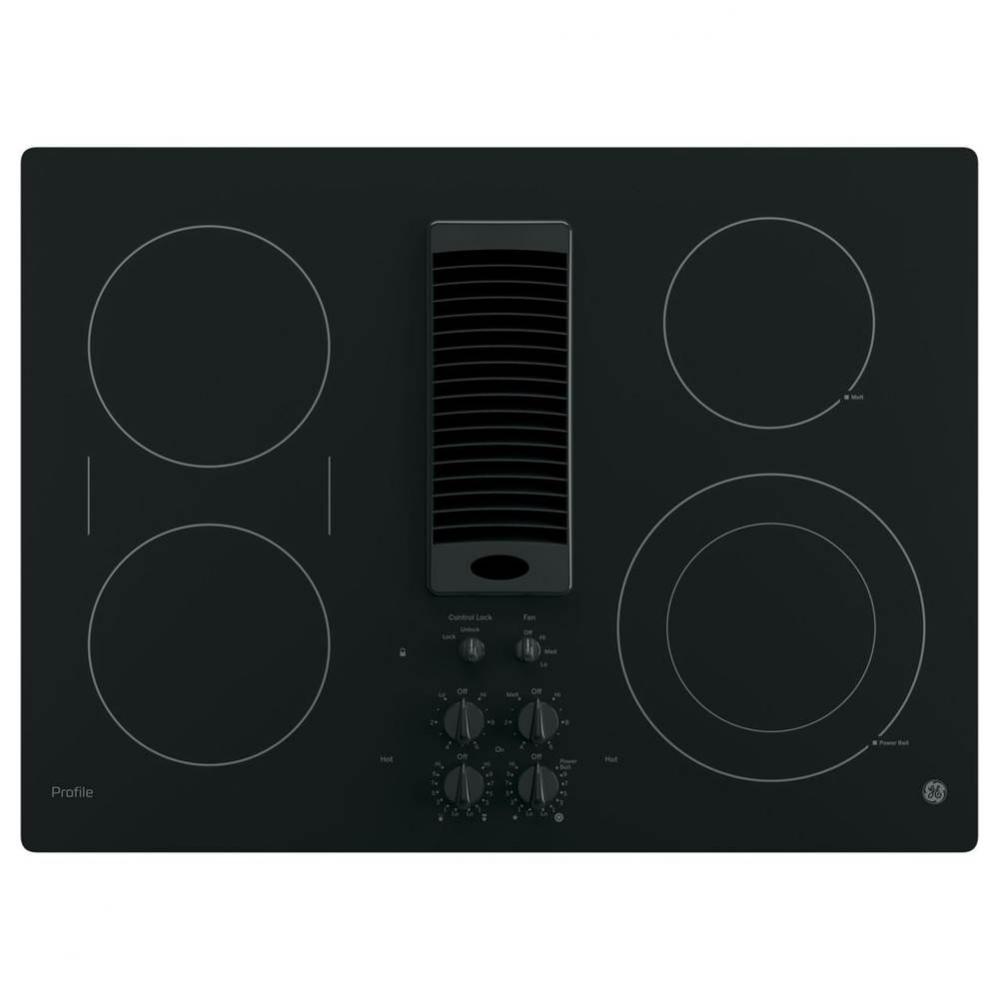 30'' Downdraft Electric Cooktop