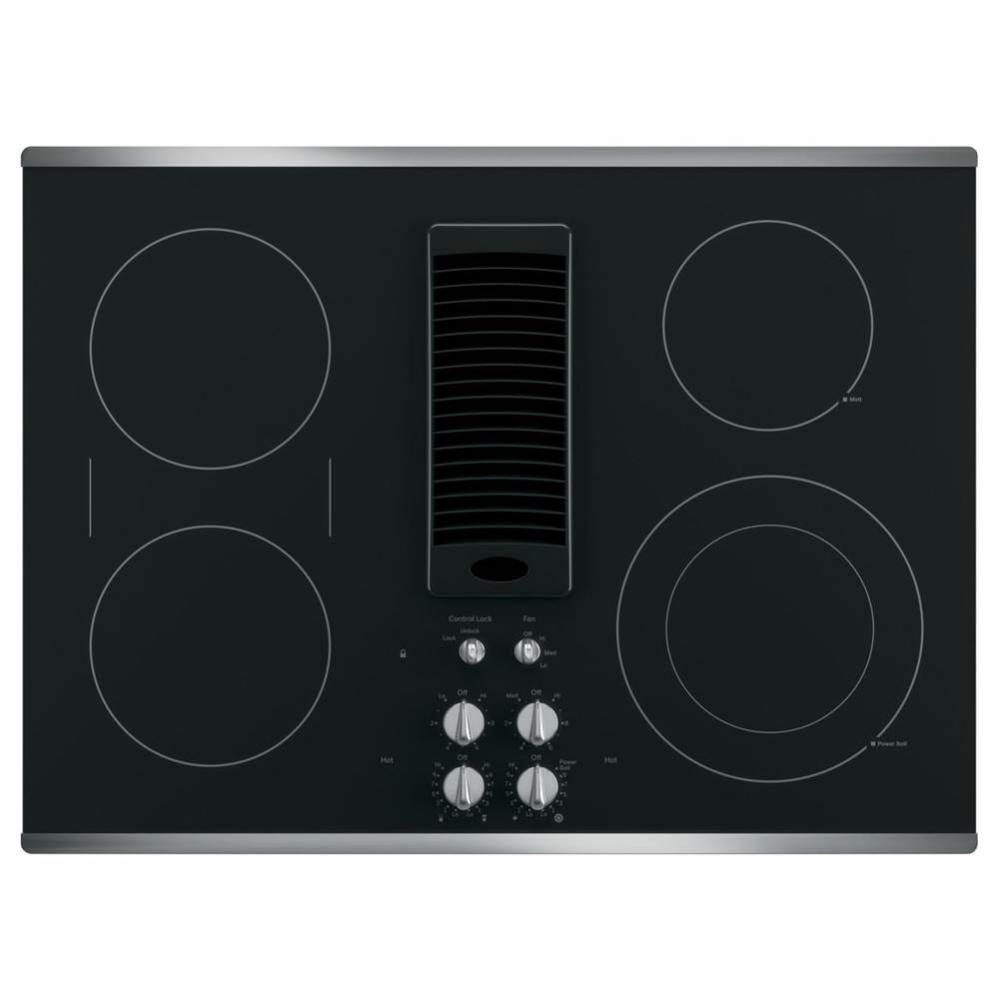 30'' Downdraft Electric Cooktop
