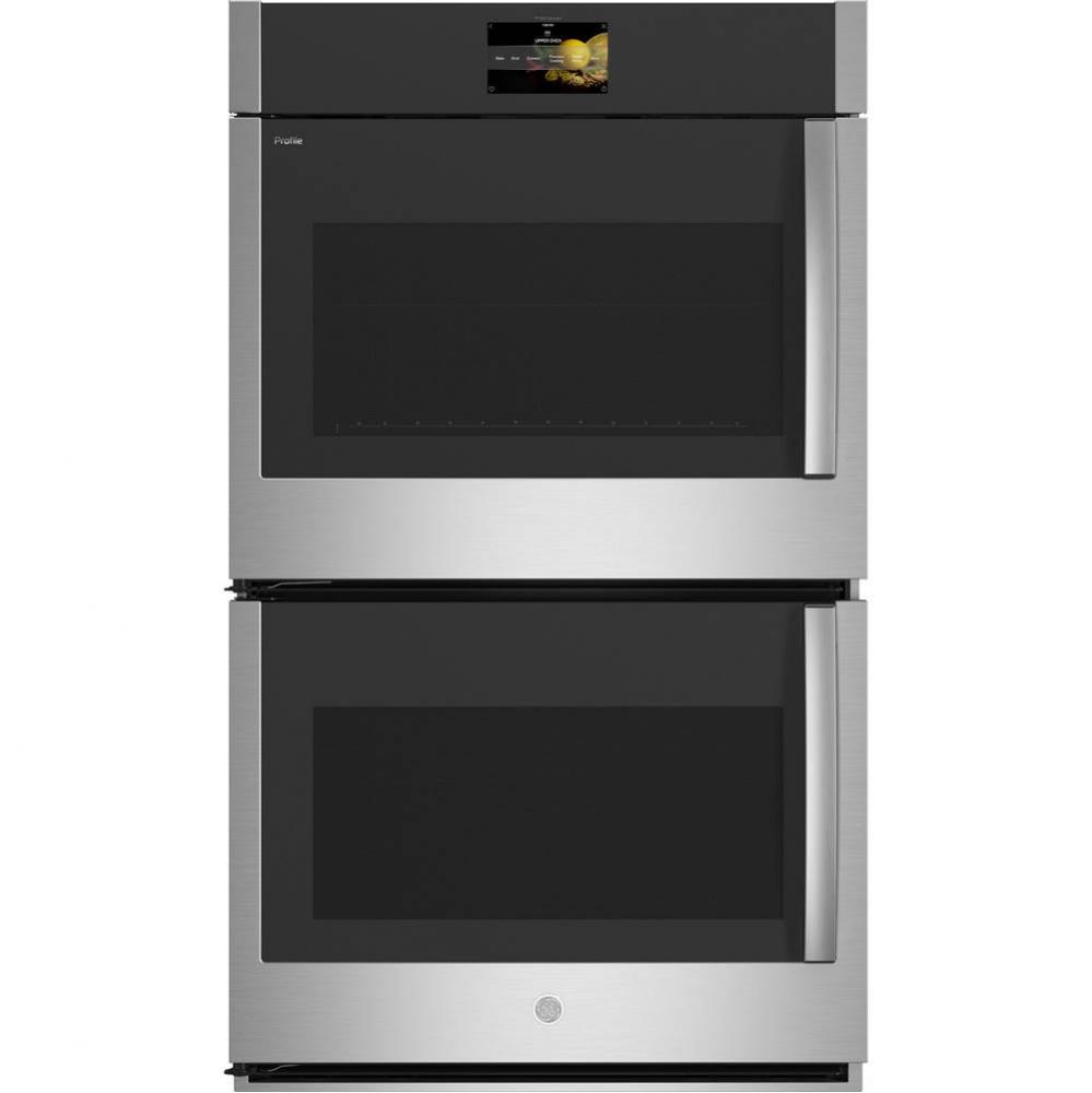 GE Profile™ Series 30'' Built-In Convection Double Wall Oven with Left-Hand Side-Swing