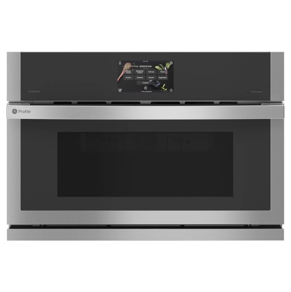GE Profile 30'' Single Wall Oven with 120V Advantium Technology