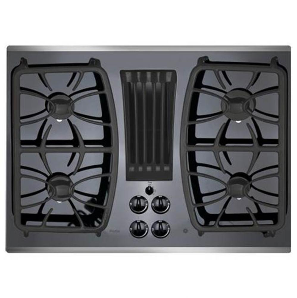 GE Profile 30'' Built-In Gas Downdraft Cooktop