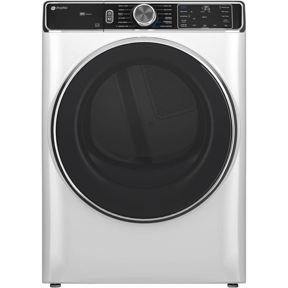 GE Profile 7.8 cu. ft. Capacity Smart Front Load Gas Dryer with Steam and Sanitize Cycle