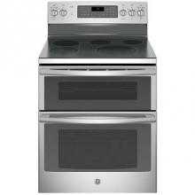 GE Profile Series PB980SJSS - GE Profile 30'' Free-Standing Double Oven Convection Range
